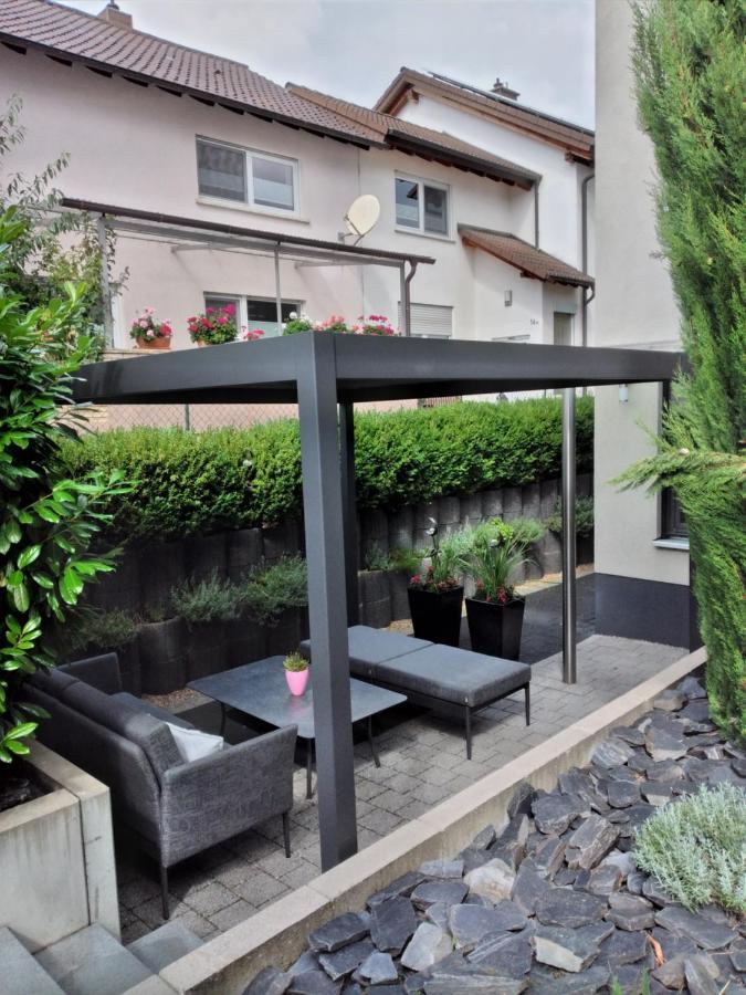 Ferienwohnung Trunk Direkt An Den Weinbergen, Parkplatz, Terrasse Mit Grill Und Lounge Roschbach Bagian luar foto